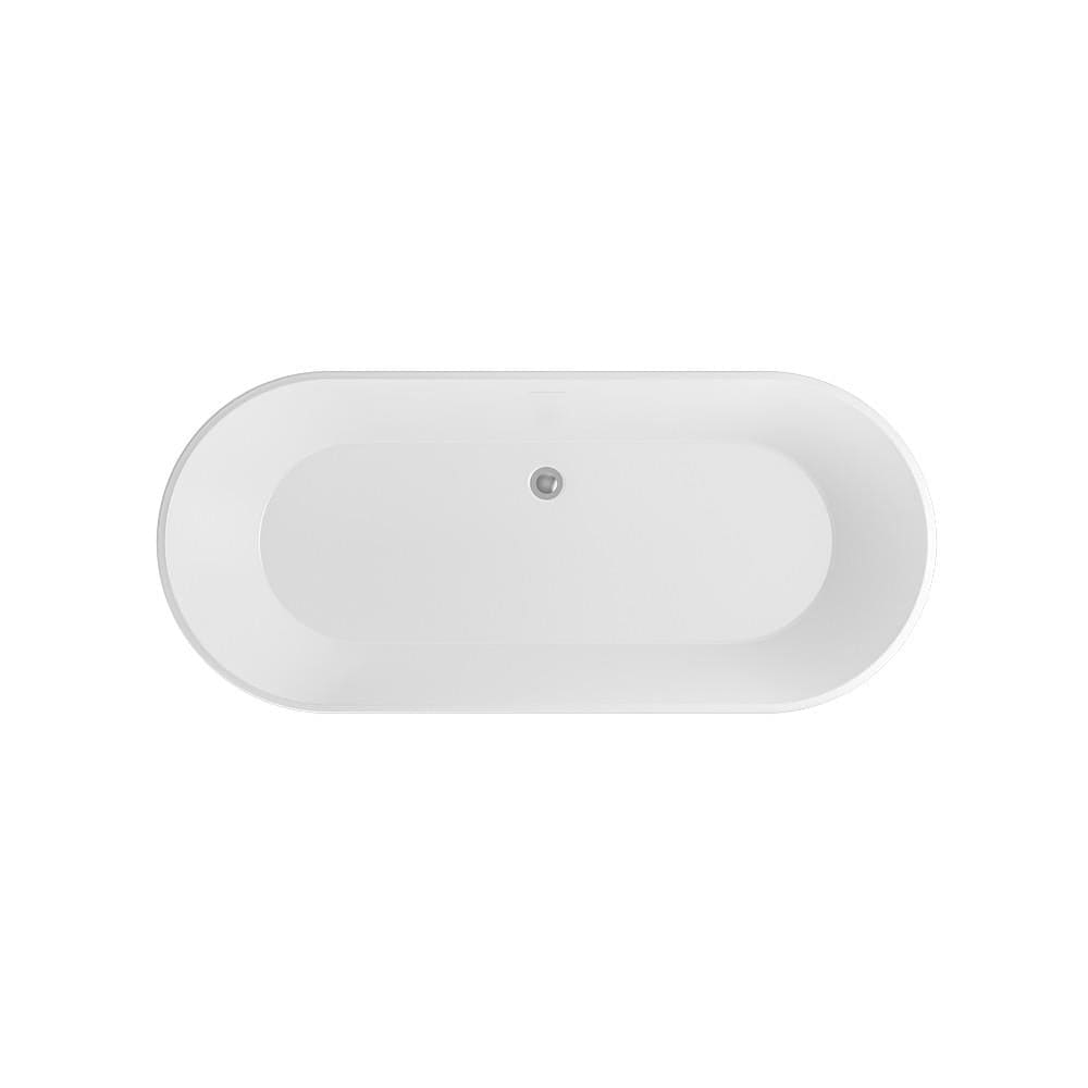 Eastbrook Modern Freestanding Bath Eastbrook Charlton Freestanding Bath - 1650 x 740mm