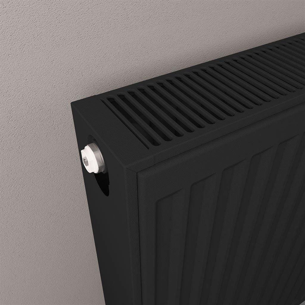 Aquarius Type 22 Aquarius Type 22 Compact Panel Radiator in Matt Black