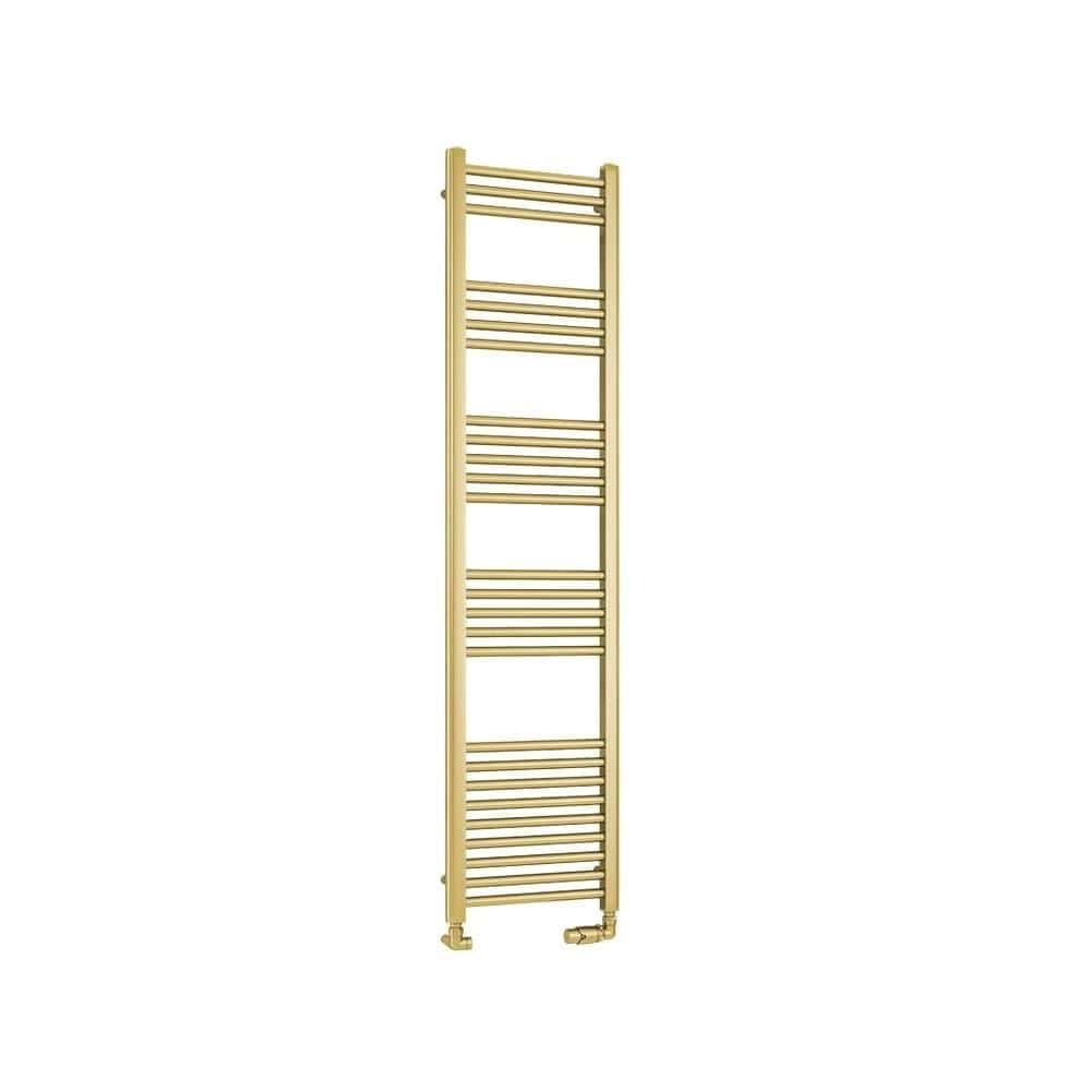 Eastbrook Wendover Straight Heated Towel Rail in Brushed Brass