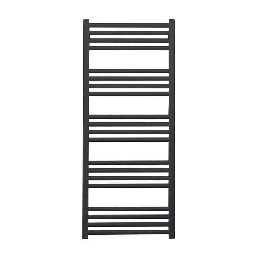 Crosswater Ladder Rail 1140 x 480mm / Central Heating Crosswater MPRO Designer Vertical Towel Radiator in Matt Black