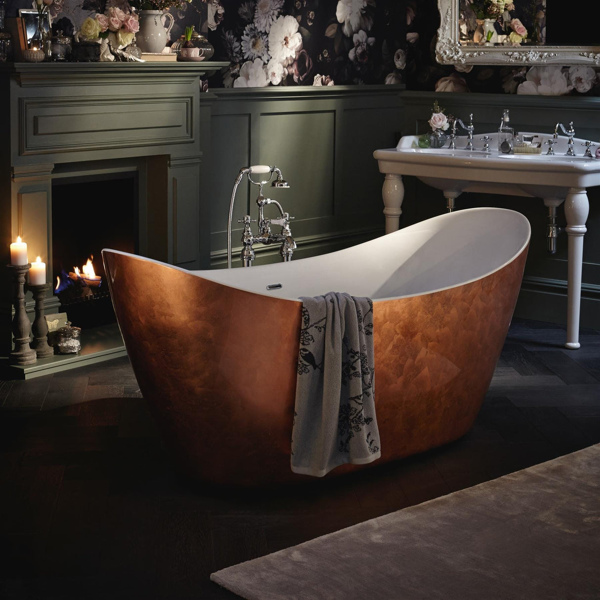 Heritage Roll Top and Slipper Freestanding Bath Heritage Hylton Freestanding Acrylic Double Ended Slipper Bath
