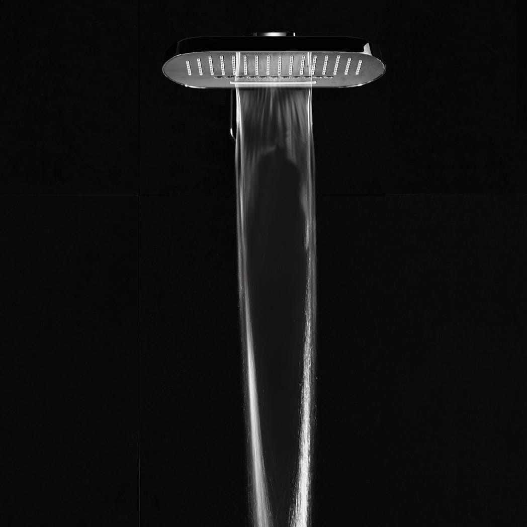 Flova Fixed Shower Head Flova Fusion Design 3 Function Rainshower Shower Head
