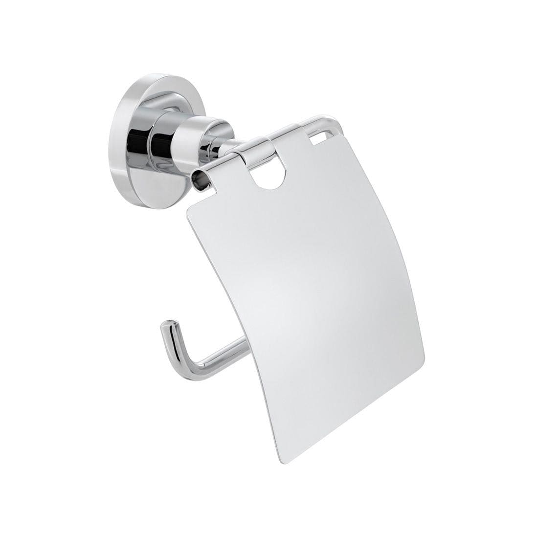 VADO Toilet Roll Holder Vado Elements Toilet Roll Holder with Cover in Chrome