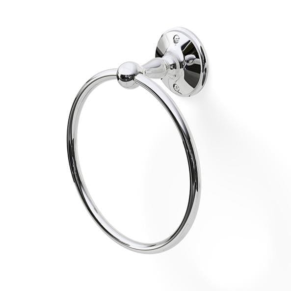 Miller Towel Rails and Rings Chrome Miller Stockholm Towel Ring