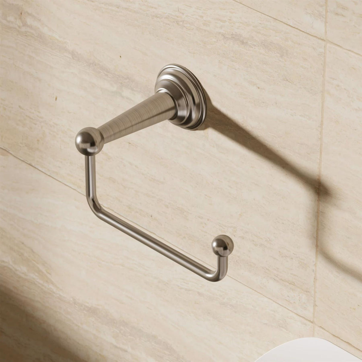 Crosswater Toilet Roll Holder Brushed Nickel Crosswater Belgravia Toilet Roll Holder