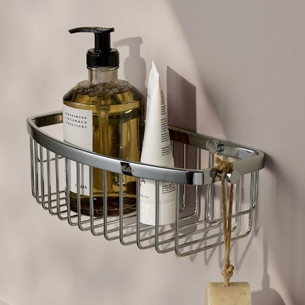 Miller Signature D-Shaped Wire Shower Basket