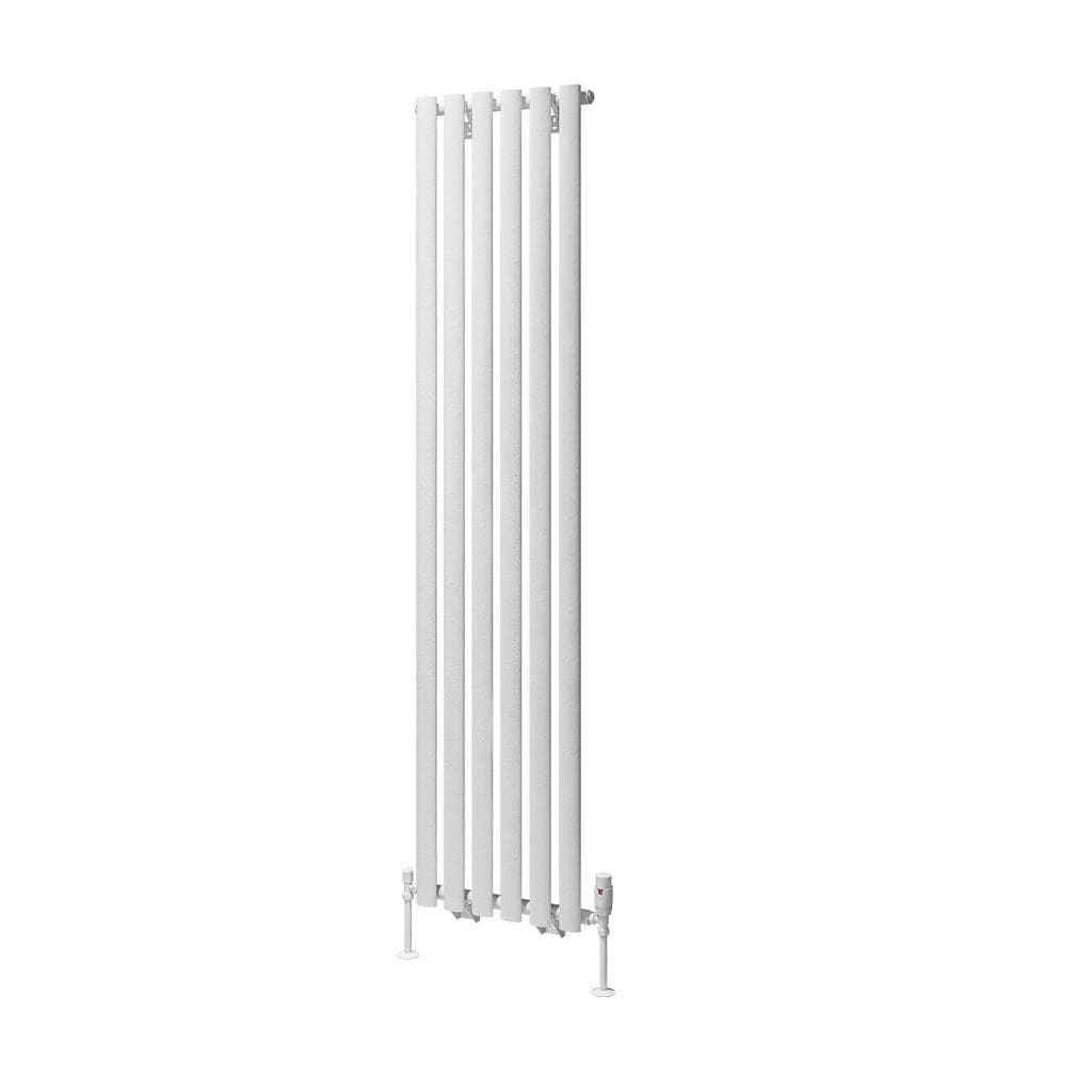 Eastbrook Designer Towel Radiator Eastbrook Tunstall Straight Vertical Designer Radiator in Matt White