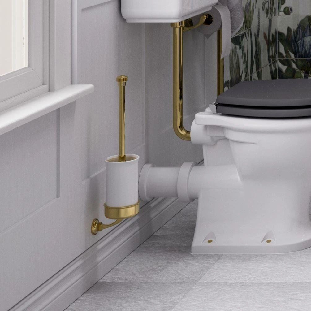 Burlington Toilet Brush Burlington Guild Toilet Brush and Holder