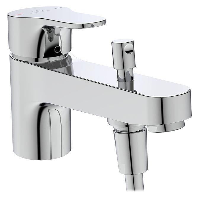 Ideal Standard Bath Shower Mixer Ideal Standard Cerabase Single Lever Bath Shower Mixer Tap with Shower Set in Chrome