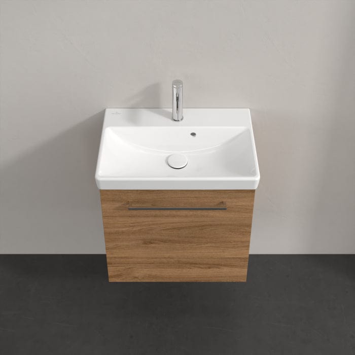 Villeroy & Boch Wall Mounted Vanity Unit Villeroy & Boch Avento Wall Hung Vanity Unit 530mm One Door with Basin