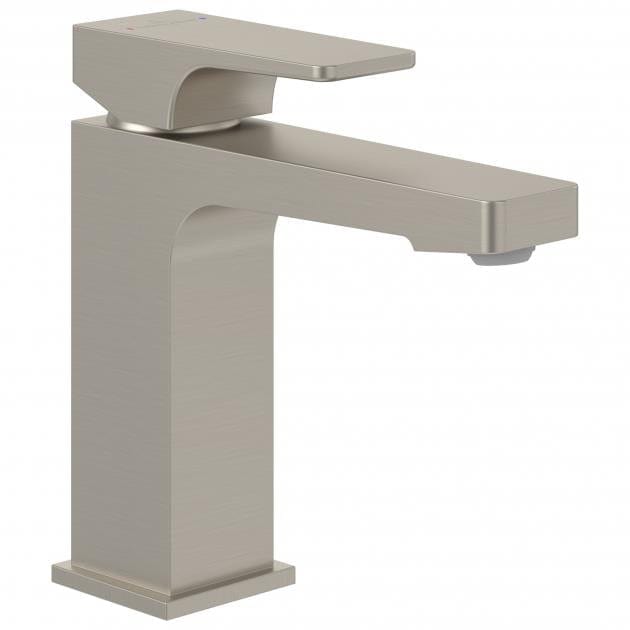 Villeroy & Boch Mono Basin Tap Brushed Nickel Matt / No Villeroy & Boch Architectura Square Basin Mixer Tap