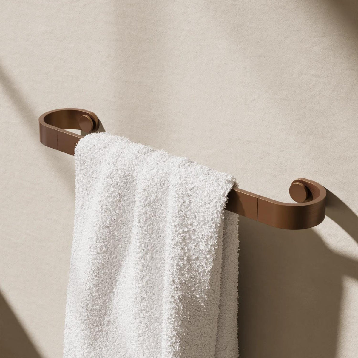 Crosswater Towel Rails and Rings Brushed Bronze / 450mm Crosswater Velo Towel Rail