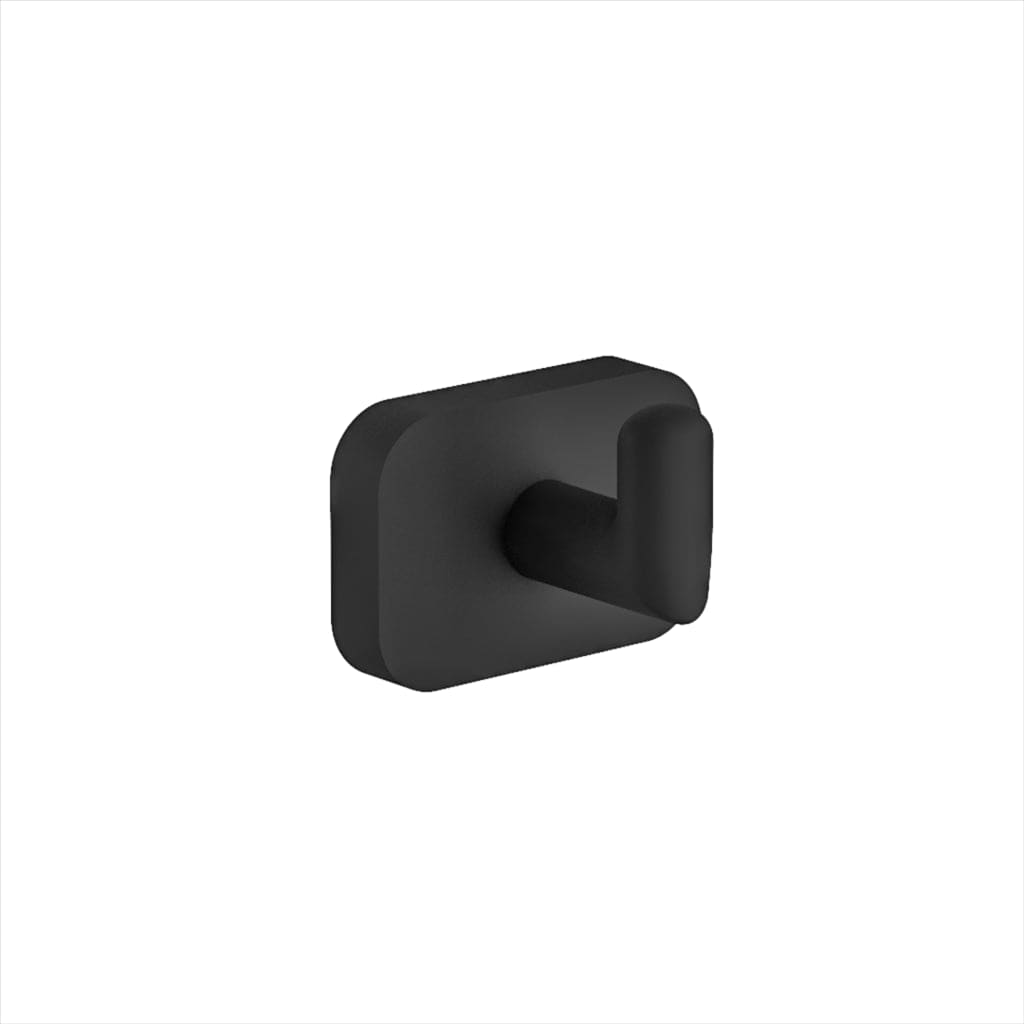 Eastbrook Robe Hook Matt Black Eastbrook Asti Curved Robe Hook