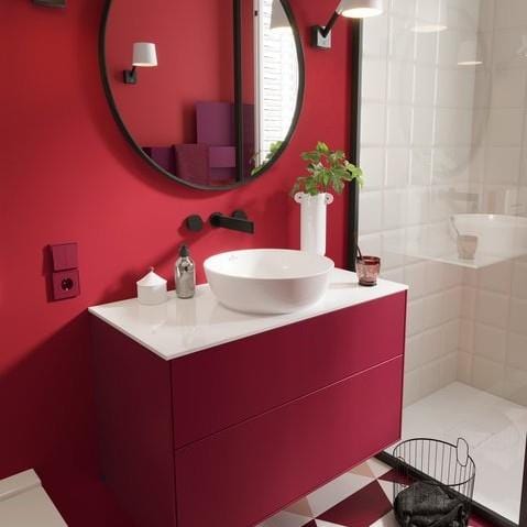 Villeroy & Boch Countertop Basin Villeroy & Boch Artis Round 430mm Countertop Basin