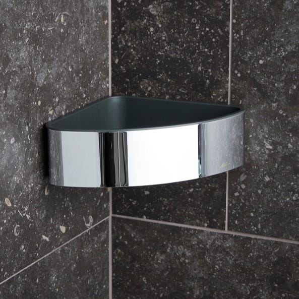 Miller Basket Chrome Miller Signature Corner Shower Basket