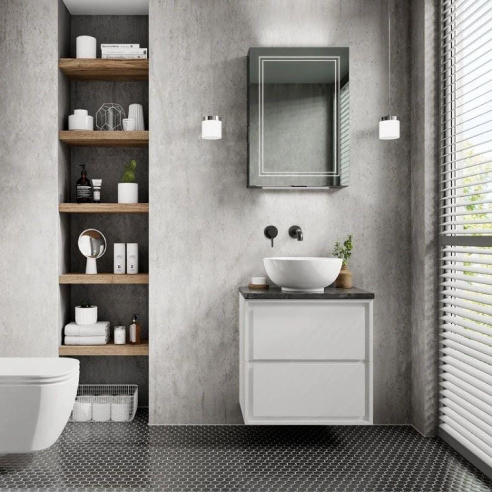 HiB Illuminated Mirror HiB Outline LED Illuminated Mirror