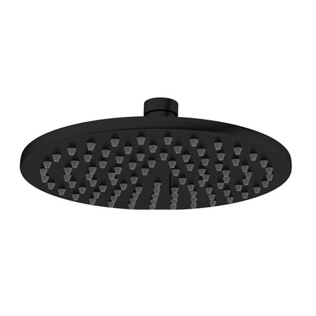 Crosswater Fixed Shower Head Matt Black Crosswater MPRO 300mm Round Fixed Shower Head