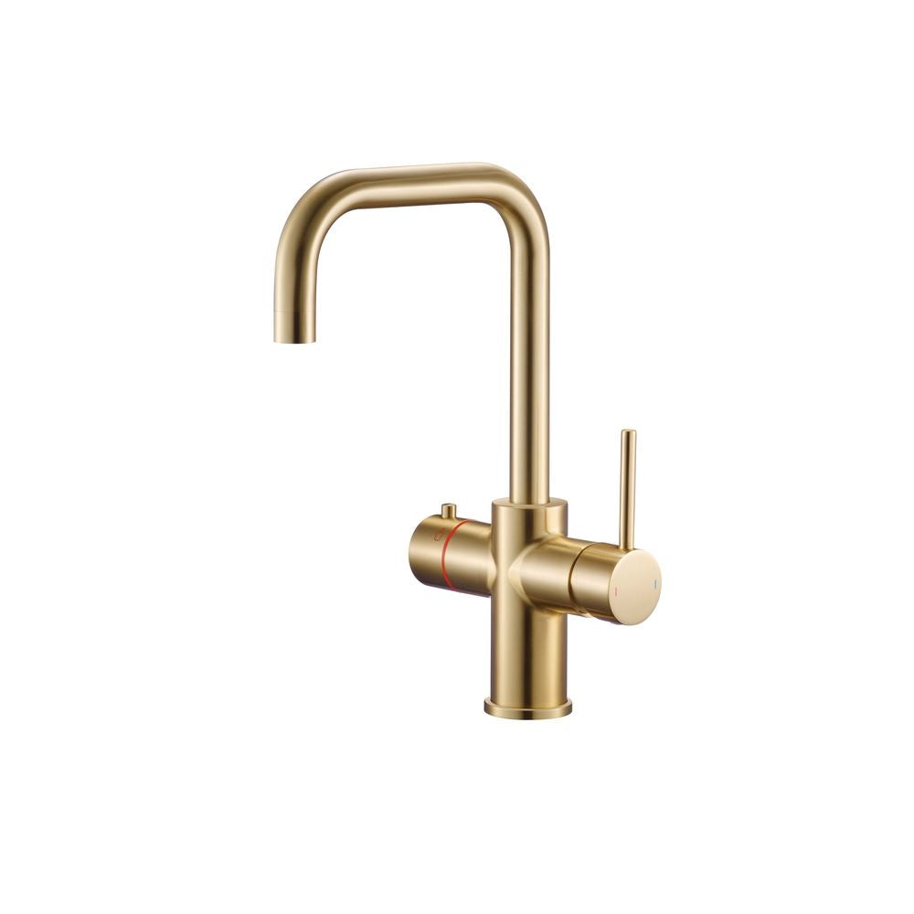 Aquarius TrueCook 3-in-1 Instant Hot Water Kitchen Tap with Square Spout