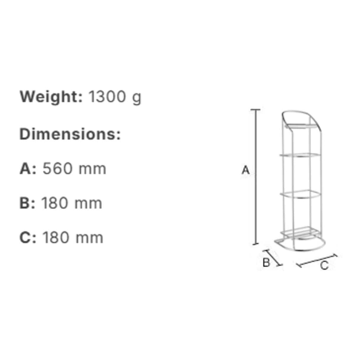 Smedbo Toilet Roll Holder Smedbo Beslagsboden Curve Freestanding Toilet Roll Holder and Spare Toilet Roll Holder