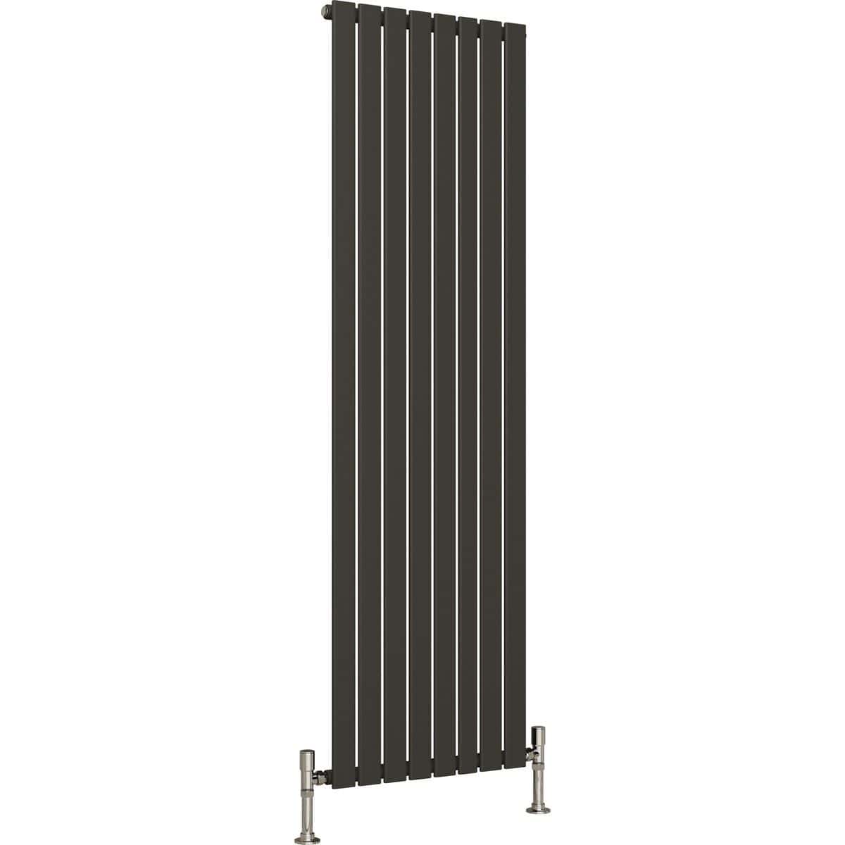 Aquarius Bathrooms Panel Radiator Aquarius Flat Single Vertical Radiator