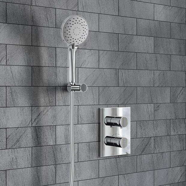 UK Bathroom Store Concealed Shower Set Villeroy & Boch Concealed Complete Shower Set with Shower Head and Handset