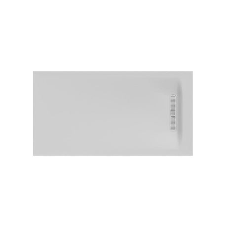 Crosswater Rectangle Shower Tray Matt White / 900 x 1700mm Crosswater Vito Rectangle 25mm Stone Resin Shower Tray