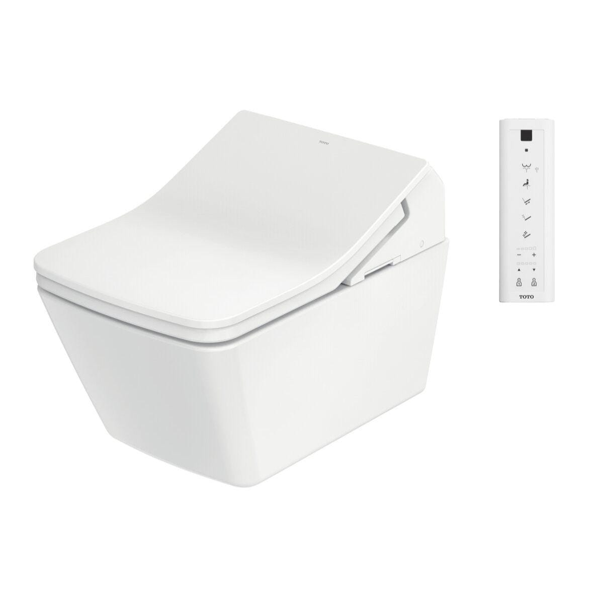 TOTO Smart Toilet TOTO SX Wall Hung Rimless Washlet® Smart Toilet Complete Auto Flush Pack