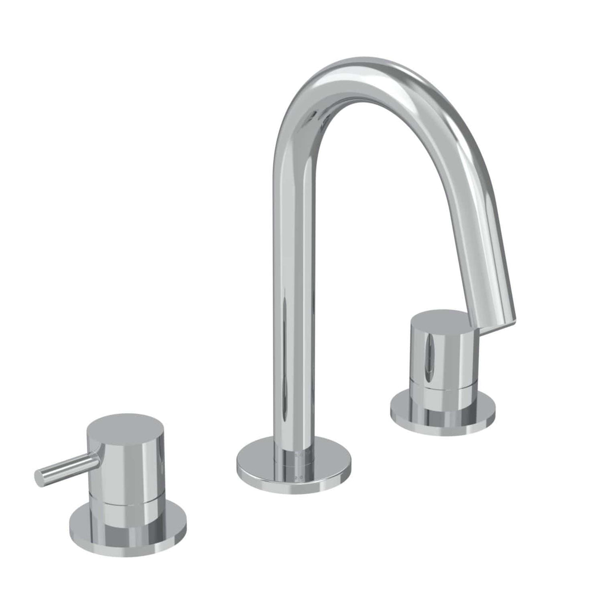 Saneux Cos 3 Hole Deck Mounted Basin Mixer Tap