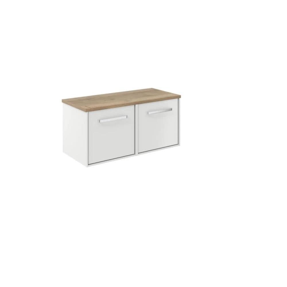 Crosswater Infinity Wall Mounted Vanity Unit with Worktop