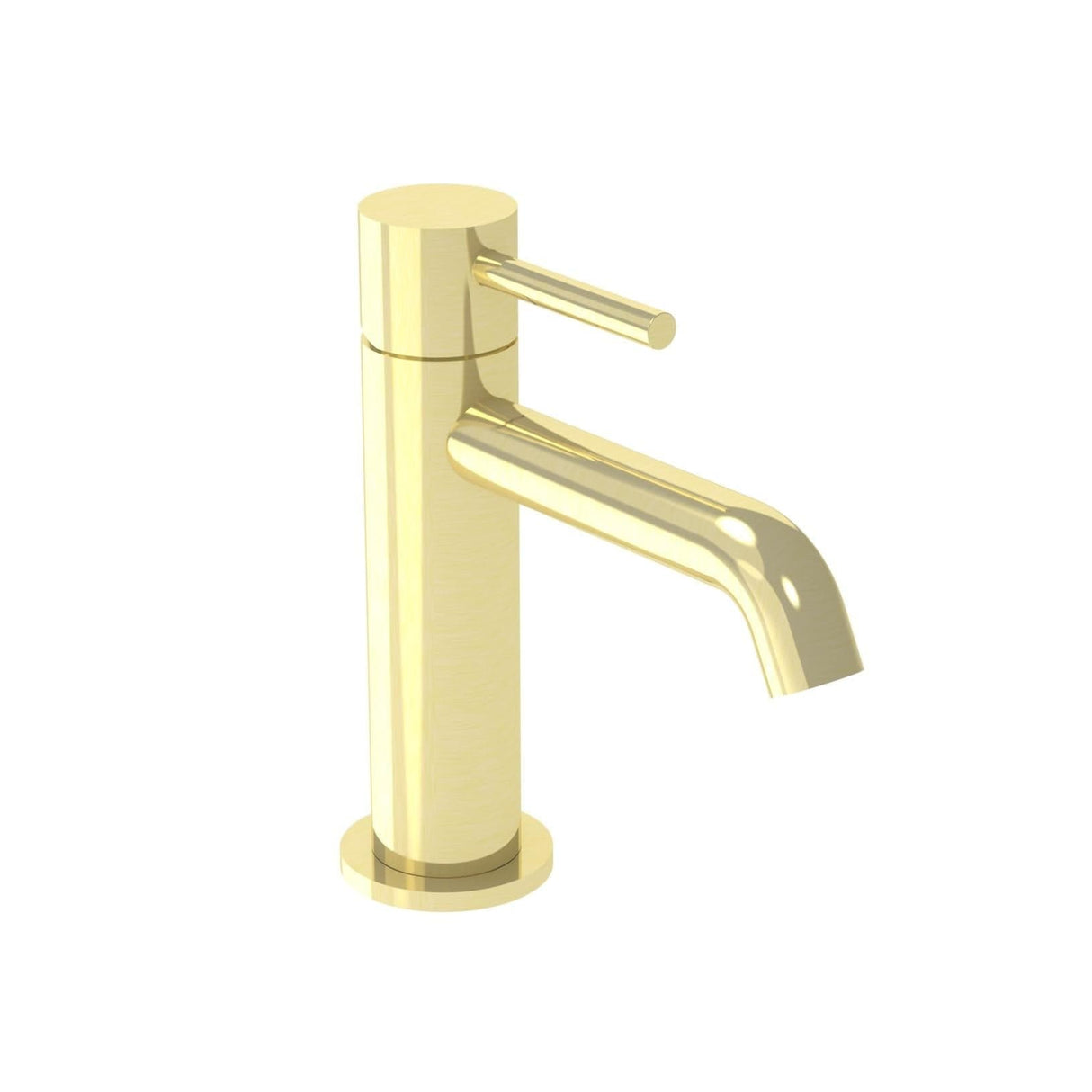 Saneux Mono Basin Tap Classic Saneux Cos Deck Mounted Basin Mixer Tap in Brushed Brass