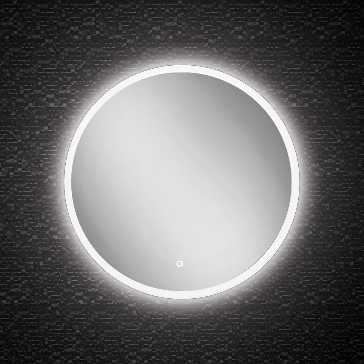 HiB Illuminated Mirror HiB Sphere Round LED Illuminated Mirror