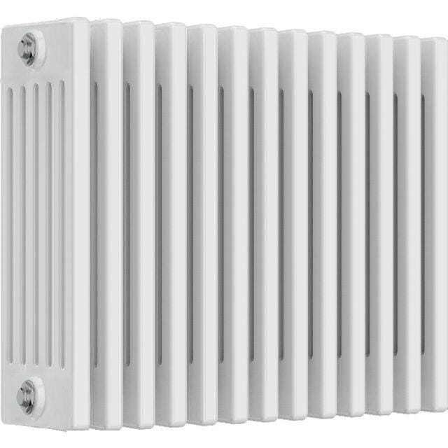 Aquarius Bathrooms Column Radiator 500mm x 605mm Aquarius Foundry Horizontal 6 Column Radiator in White