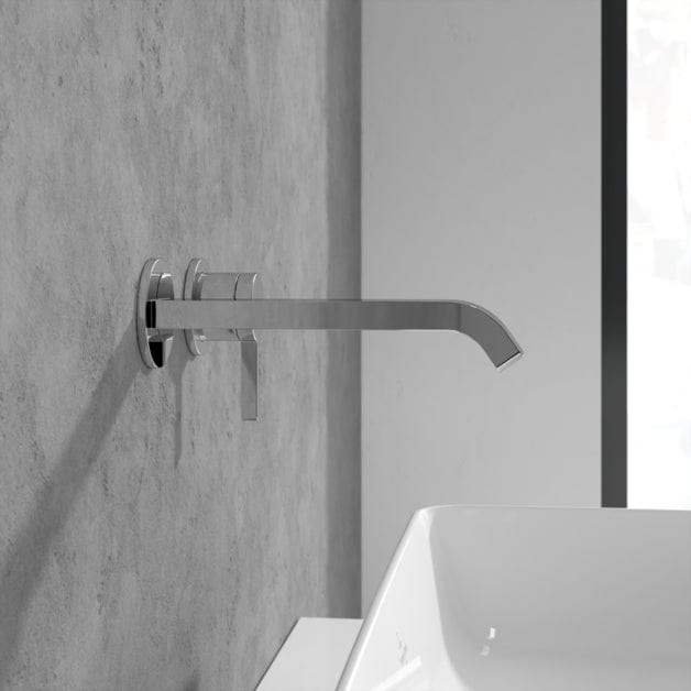 Villeroy & Boch Wall Mounted Basin Tap Villeroy & Boch Dawn Wall Mounted Single Lever Basin Mixer Tap