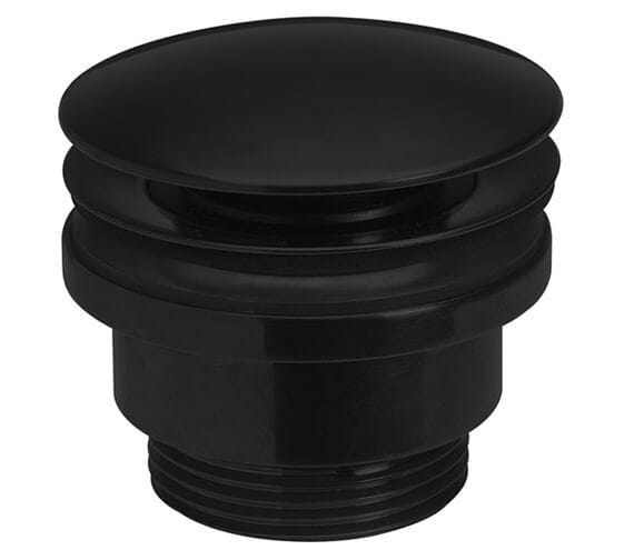 Crosswater Wastes and Accessories Crosswater MPRO Industrial Universal Click Clack Basin Waste in Carbon Black