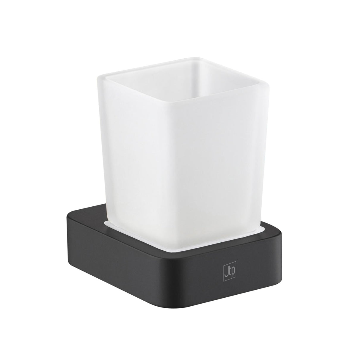 JTP Toothbrush Holder Matt Black JTP HIX Tumbler and Holder