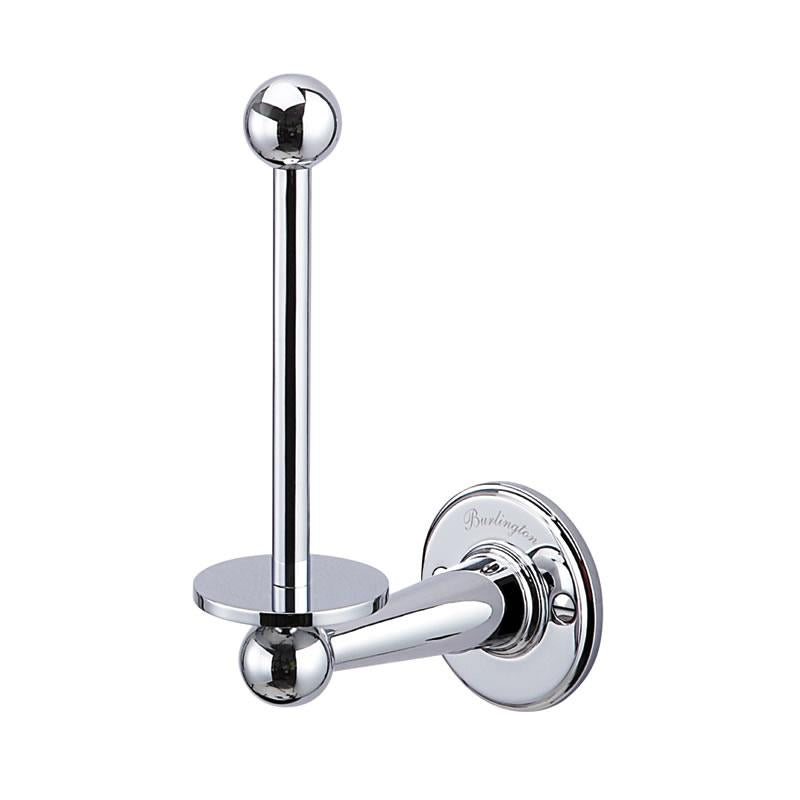 Burlington Traditional Spare Toilet Roll Holder in Chrome