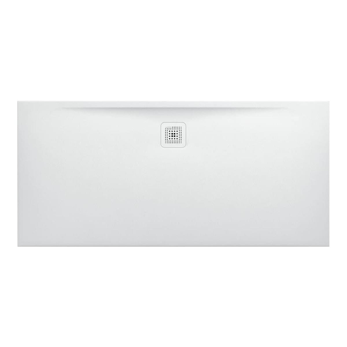 Laufen 1600 x 750mm / Drain on Long Side Laufen Marbond PRO Rectangular Tray with Waste in White