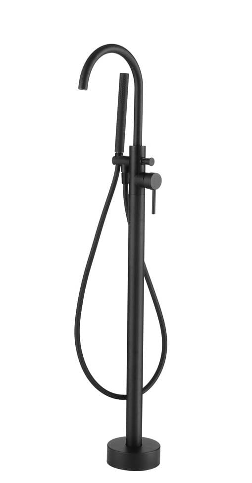 Aquarius Freestanding Bath Filler Aquarius RF-Series Floor Standing Bath Shower Mixer with Shower Kit