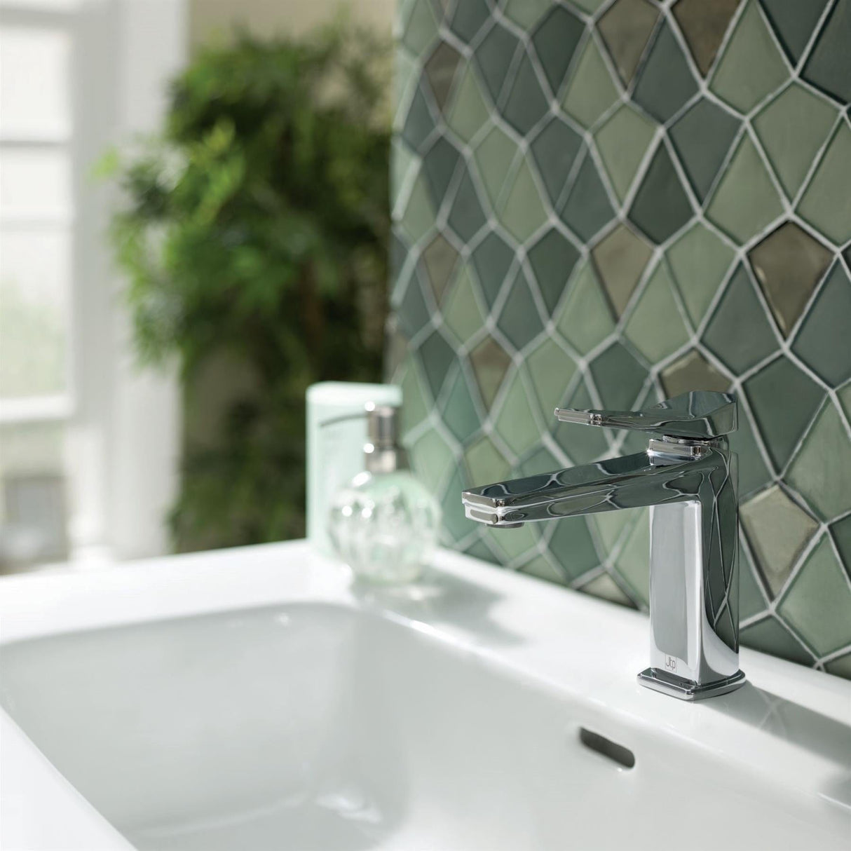 JTP Mono Basin Tap Chrome JTP HIX Single Lever Mono Basin Mixer Tap