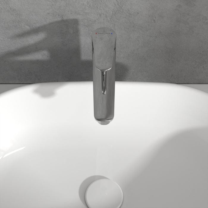 Villeroy & Boch Mono Basin Tap Villeroy & Boch O.Novo Start Single Lever Tall Basin Mixer Tap in Chrome