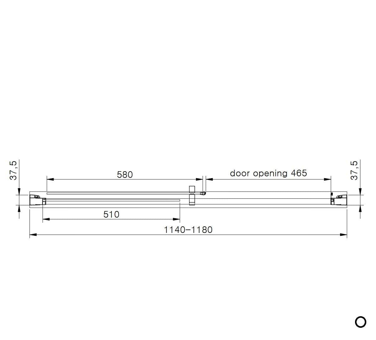 Eastbrook Vantage 2000 Sliding Shower Door