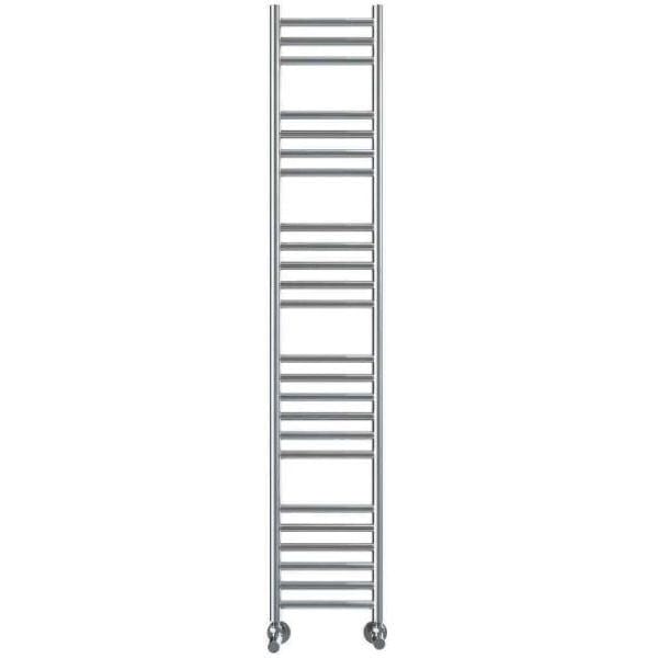 Vogue Ladder Rail 1600 x 300 / Central Heating Vogue Chube Straight Ladder Rail in Polished Stainless Steel