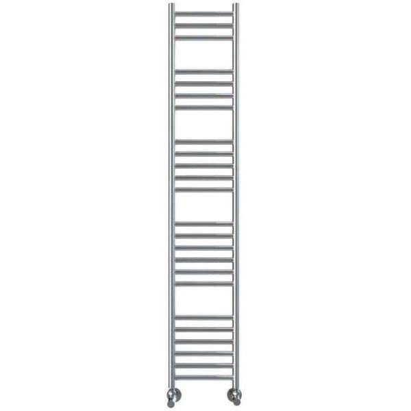 Vogue Ladder Rail 1600 x 300 / Dual Fuel Vogue Chube Straight Ladder Rail in Polished Stainless Steel