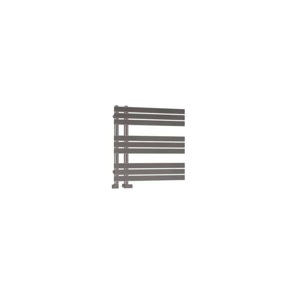 Eastbrook Designer Towel Radiator 600 x 600mm / Electric Only Eastbrook Leonardo Straight Vertical Heated Towel Rail in Chrome