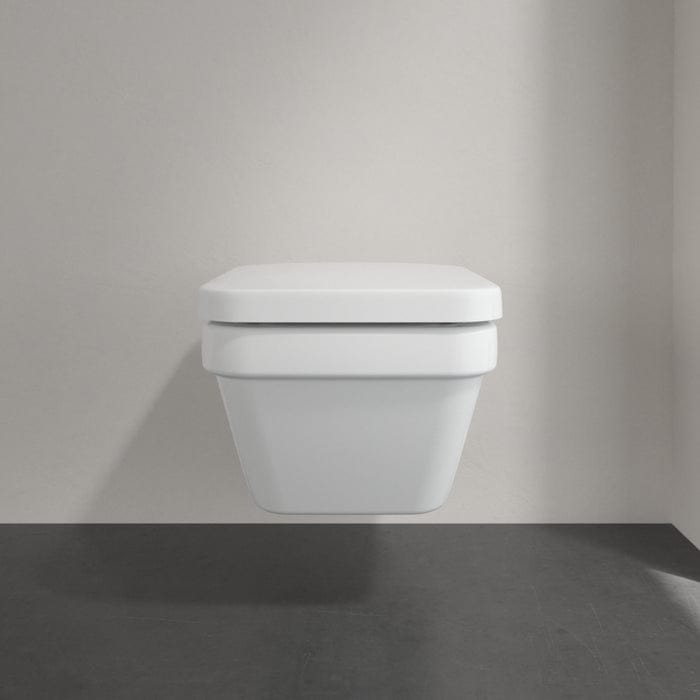 Villeroy & Boch Toilet Seat Villeroy & Boch Architectura Soft Close Toilet Seat with QuickRelease in White Alpin