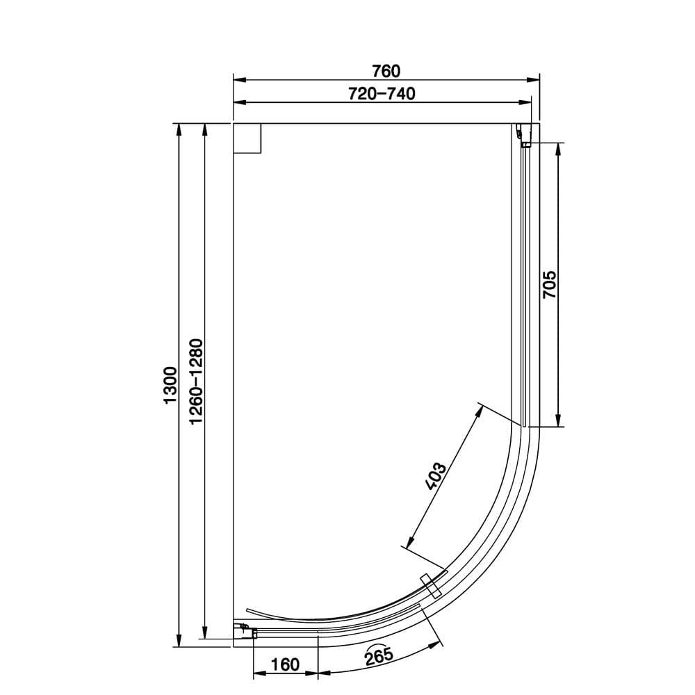 Eastbrook Quadrant Shower Enclosure Eastbrook Vantage 2000 Quadrant Shower Enclosure