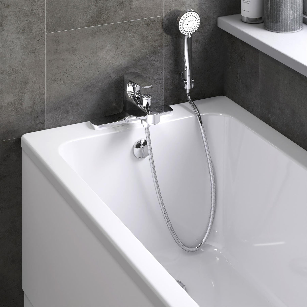 Roca Single Ended Bath Roca Bilbao Single Ended Bath - 1700 x 700mm