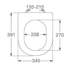 Villeroy & Boch Architectura Soft Close Toilet Seat in White Alpin
