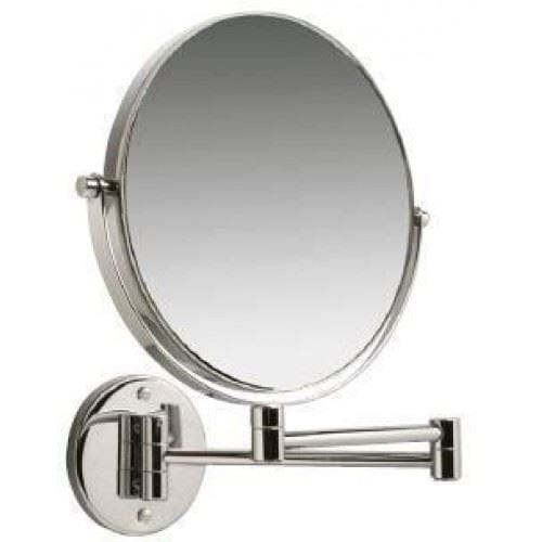Miller Cosmetic and Shaving Mirror Miller Classic Wall Mounted Extending Magnifying Mirror in Chrome