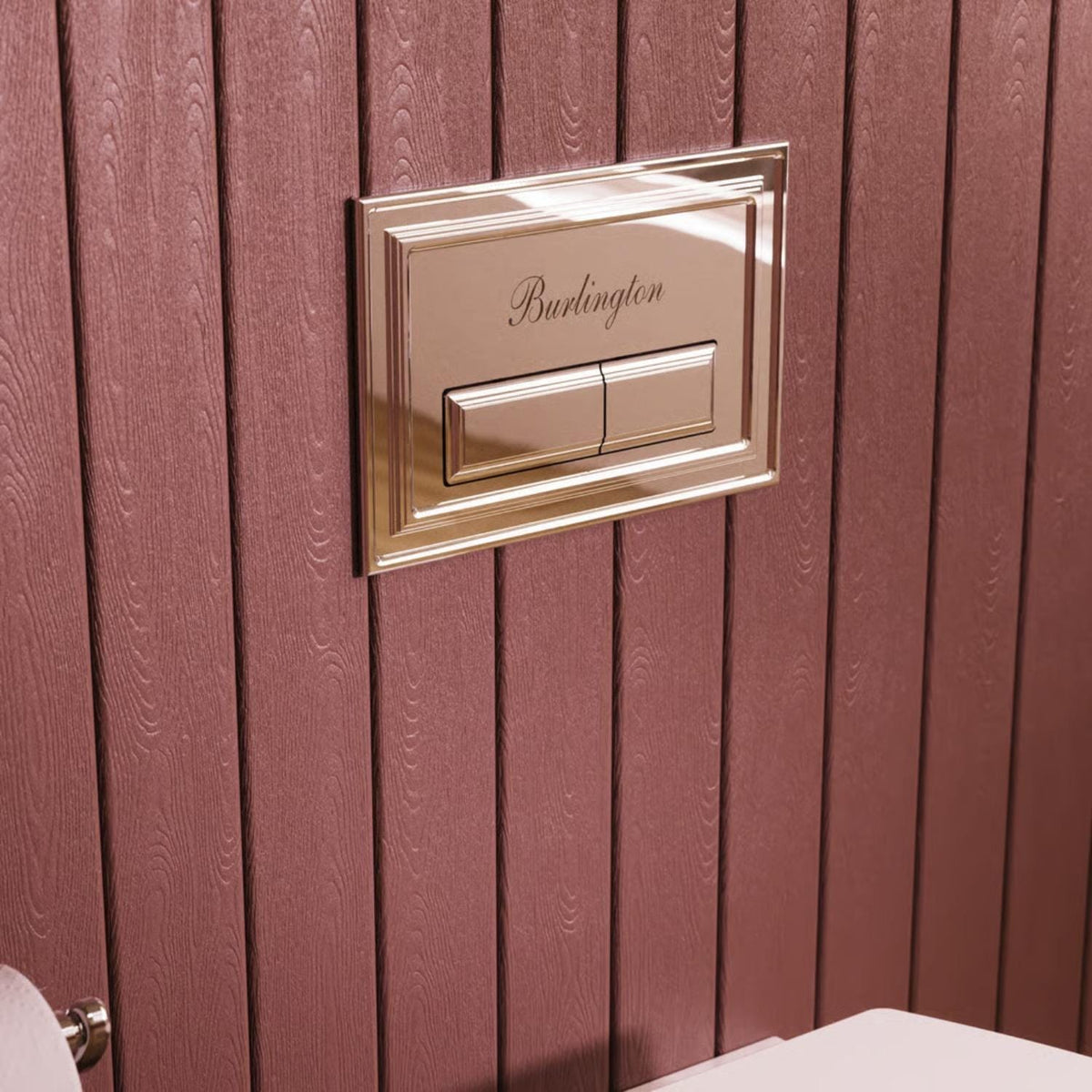 Burlington Flush Plate Chrome Burlington Traditional Flush Plate